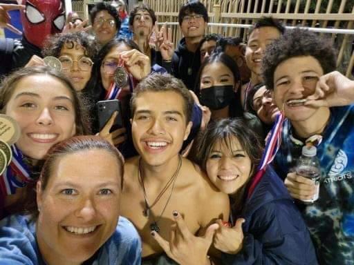 Swim Team Makes A Splash at Indy!